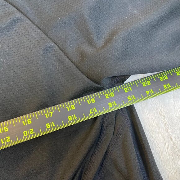 Two Mens Black Short-Sleeve Athletic T-Shirt XL Moisture-Wicking Lightweight - Picture 4 of 8